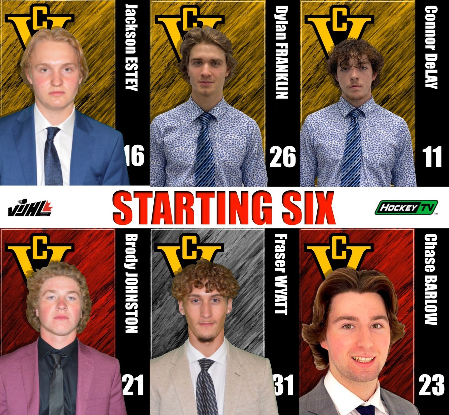 The Cougars take on the Storm in 30! Here’s your starting half dozen.