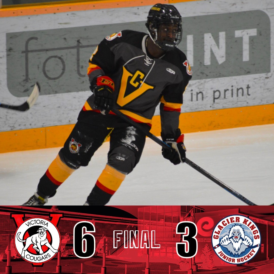 Monster 3rd period and 6 unanswered goals gives the Cougars the huge comeback win.